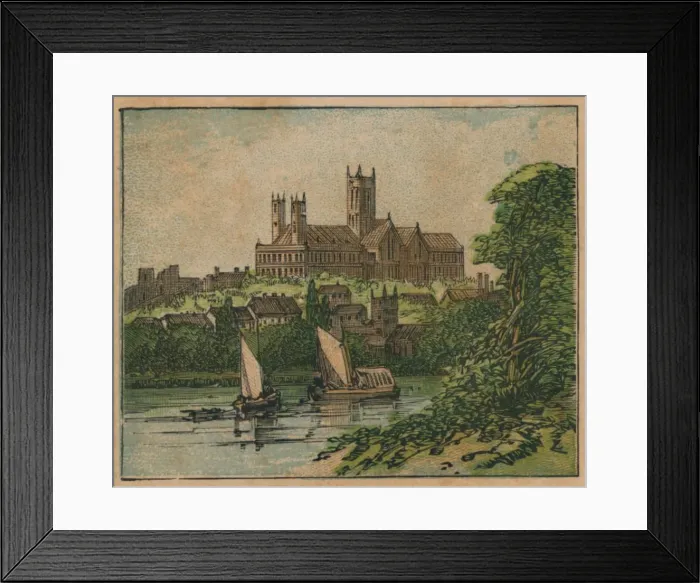 Framed Print : Lincoln, c1910. Creator: Unknown Framed Print : Lincoln, c1910. Creator: Unknown