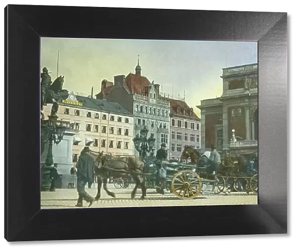 Gustav Adolfs Square, Stockholm, Sweden, late 19th-early 20th century