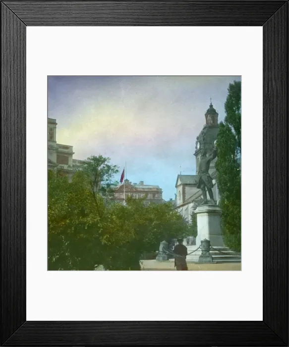 Framed Print : The Kings Garden, Stockholm, Sweden, late 19th-early 20th century. Creator: Fradelle & Young Framed Print : The Kings Garden, Stockholm, Sweden, late 19th-early 20th century. Creator: Fradelle & Young