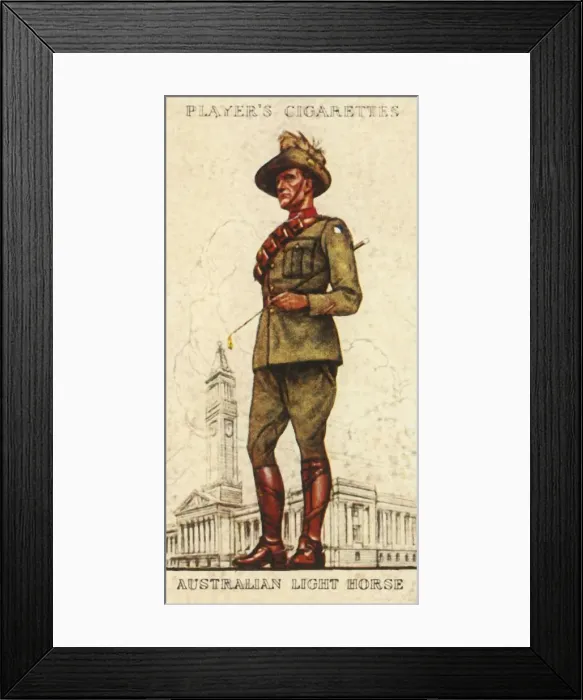 Framed Print : Australian Light Horse, 1936. Creator: Unknown Framed Print : Australian Light Horse, 1936. Creator: Unknown