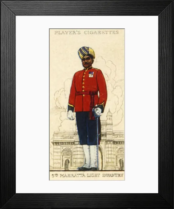 Framed Print : 5th Mahratta Light Infantry, 1936. Creator: Unknown Framed Print : 5th Mahratta Light Infantry, 1936. Creator: Unknown