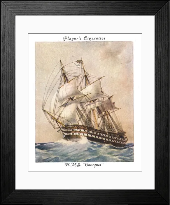 Framed Print : H. M. S. Canopus, 1936. Creator: Unknown Framed Print : H. M. S. Canopus, 1936. Creator: Unknown