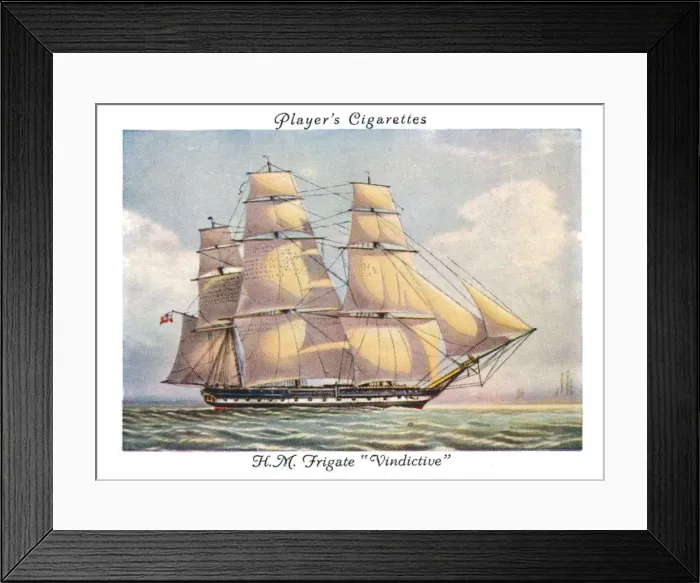 Framed Print : H. M.s Vindictive, 1936. Creator: Unknown Framed Print : H. M.s Vindictive, 1936. Creator: Unknown
