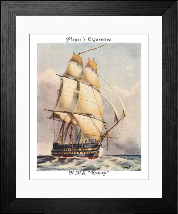 Framed Print : H. M. S. Rodney, 1936. Creator: Unknown Framed Print : H. M. S. Rodney, 1936. Creator: Unknown