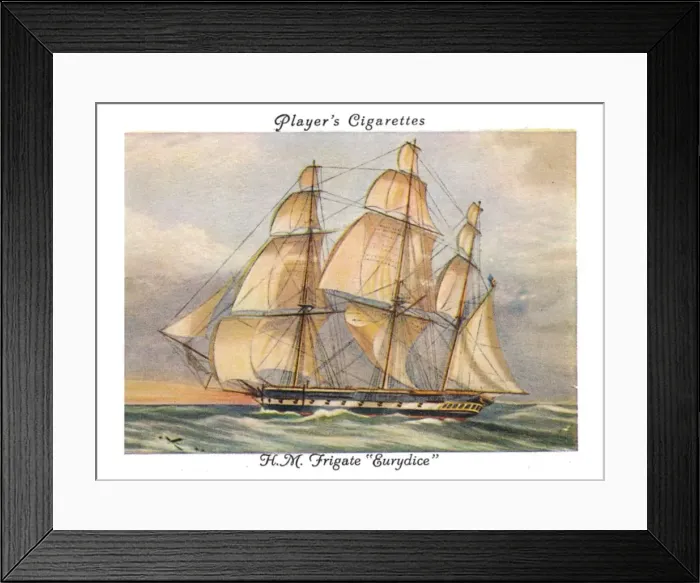 Framed Print : H. M. Frigate Eurydice, 1936. Creator: Unknown Framed Print : H. M. Frigate Eurydice, 1936. Creator: Unknown