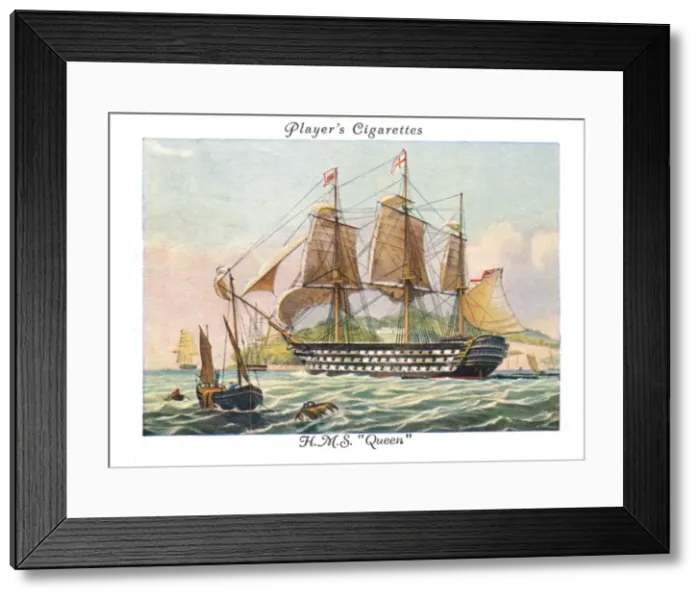 Framed Print : H. M. S. Queen, 1936. Creator: Unknown Framed Print : H. M. S. Queen, 1936. Creator: Unknown