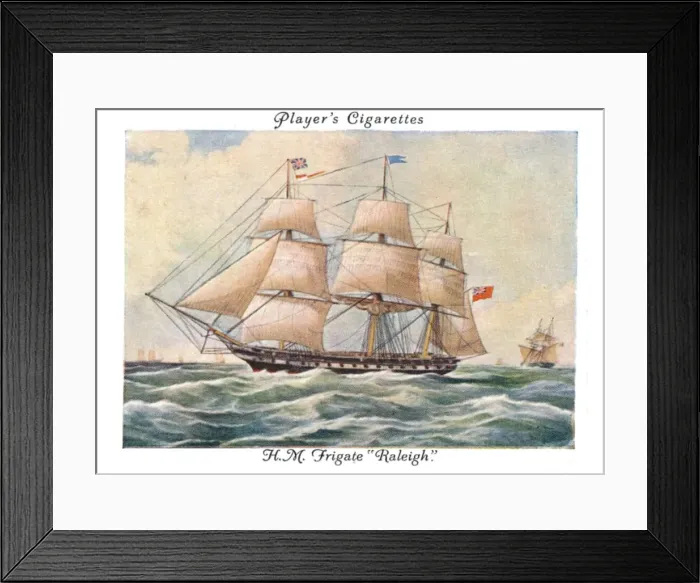 Framed Print : H. M. Frigate Raleigh, 1936. Creator: Unknown Framed Print : H. M. Frigate Raleigh, 1936. Creator: Unknown