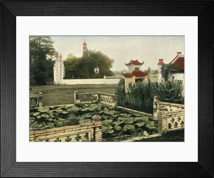 Framed Print : Hanoi. Pagode Du Pinceau, (Hanoi. But Thap Pagoda), 1900. Creator: Unknown Framed Print : Hanoi. Pagode Du Pinceau, (Hanoi. But Thap Pagoda), 1900. Creator: Unknown