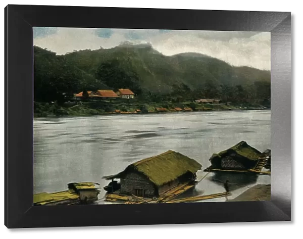 Poste De Trai-Hut, (Stilt House), 1900. Creator: Unknown