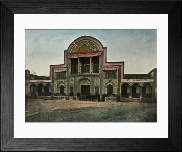 Framed Print : Teheran. Porte Du Palais Du Schah, (Gate of the Palace of the Shah - Tehran), 1900 Framed Print : Teheran. Porte Du Palais Du Schah, (Gate of the Palace of the Shah - Tehran), 1900