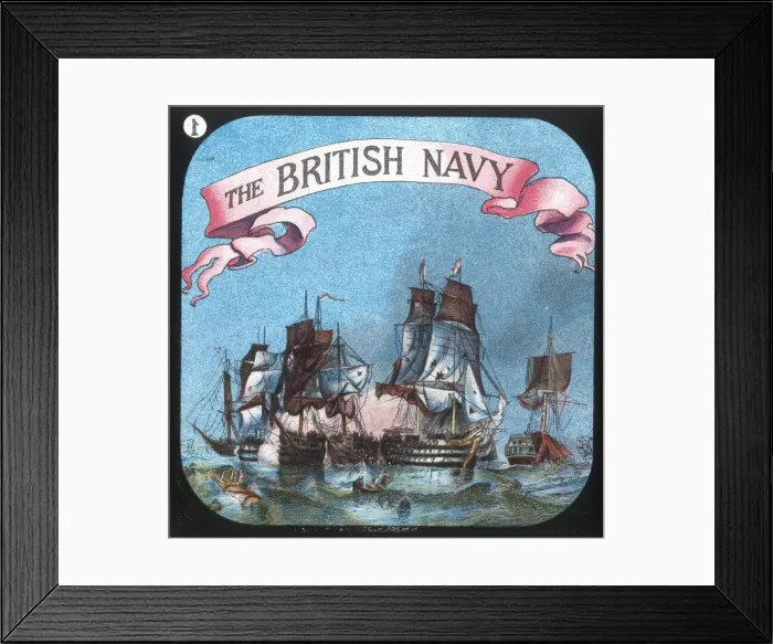 Framed Print : The Battle of Trafalgar, c1900. Creator: Unknown