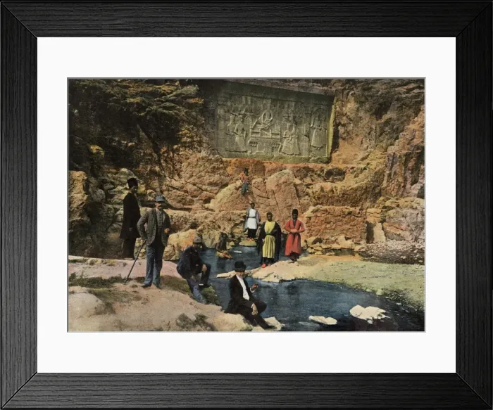 Framed Print : Tchechan Ali. Le Schah Fath Ali Et Ses Enfants, (Descendants of Fath Ali Shah), 1900 Framed Print : Tchechan Ali. Le Schah Fath Ali Et Ses Enfants, (Descendants of Fath Ali Shah), 1900