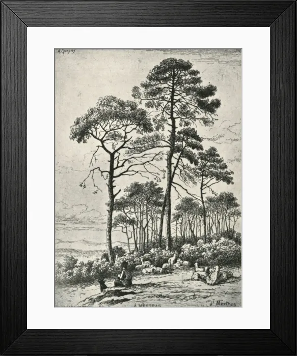 Framed Print : A Mestras, 1906. Creator: Armand Queyroy Framed Print : A Mestras, 1906. Creator: Armand Queyroy
