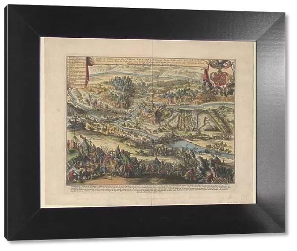 The Siege of Trembowla in 1675, 1690. Artist: Hooghe, Romeyn de (1645-1708)