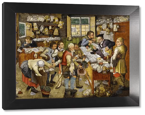 The Payment of the Tithes (known as Village Lawyer), between 1617 and 1622. Artist: Brueghel