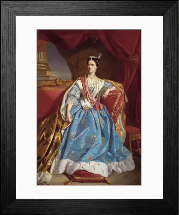 Framed Print : Elisa Rachel, 1855. Artist: Geffroy, Edmond Aime Florentin (1804-1895) Framed Print : Elisa Rachel, 1855. Artist: Geffroy, Edmond Aime Florentin (1804-1895)