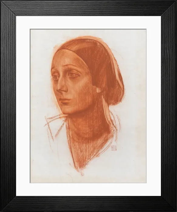 Framed Print : Portrait of the ballerina Anna Pavlova (1881-1931), c Framed Print : Portrait of the ballerina Anna Pavlova (1881-1931), c