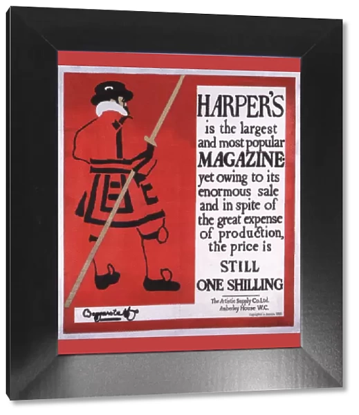 Harpers Magazine, 1896. Artist: The Beggarstaffs (William Nicholson &