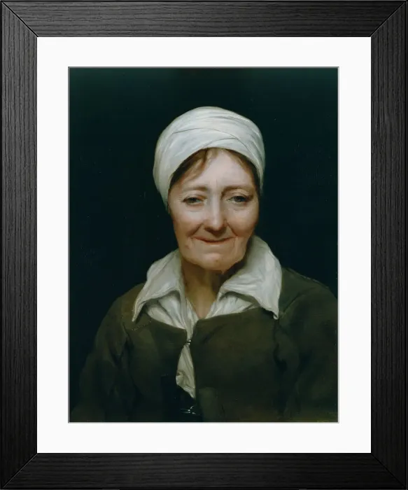 Framed Print : Head of a Woman, ca 1654. Artist: Sweerts, Michiel (1618-1664) Framed Print : Head of a Woman, ca 1654. Artist: Sweerts, Michiel (1618-1664)