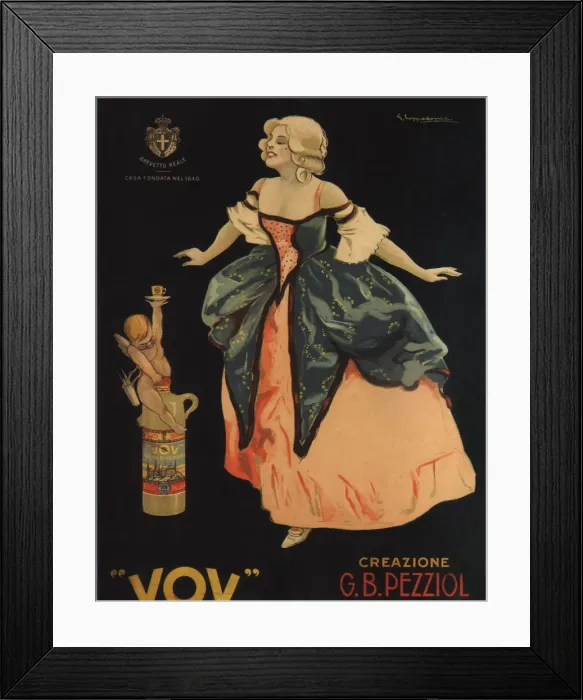 Framed Print : Vov Zabajone, 1900. Artist: Cappadonia, Giuseppe (active ca 1900) Framed Print : Vov Zabajone, 1900. Artist: Cappadonia, Giuseppe (active ca 1900)