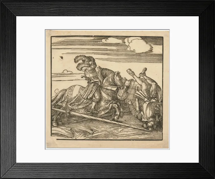 Framed Print : Tournament, c. 1516. Artist: Dürer, Albrecht (1471-1528) Framed Print : Tournament, c. 1516. Artist: Dürer, Albrecht (1471-1528)