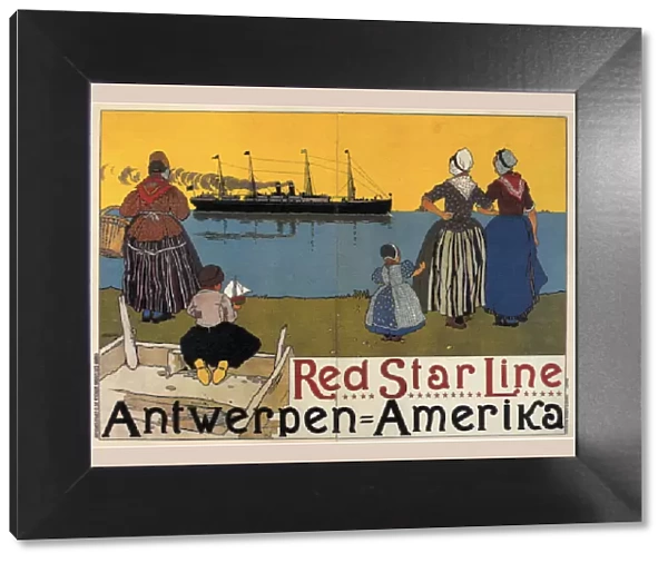 Red Star Line, 1899. Artist: Cassiers, Henri (1858-1944)