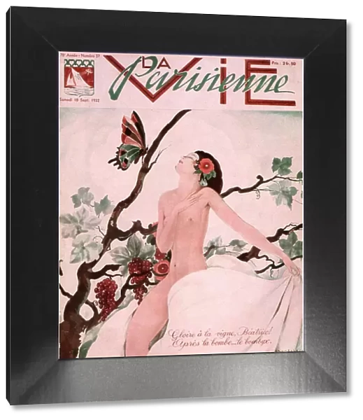 La Vie Parisienne Magazine Cover, 1932. Artist: Brunelleschi, Umberto (1879-1949)
