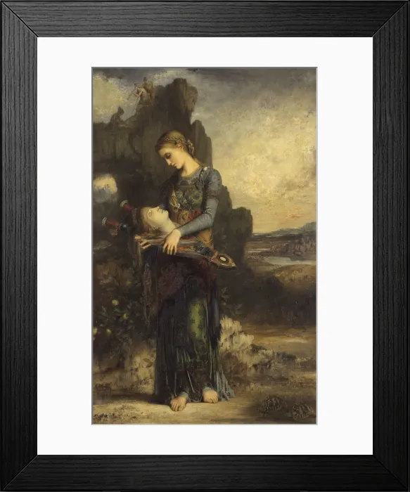Framed Print : Orpheus, 1865. Artist: Moreau, Gustave (1826-1898) Framed Print : Orpheus, 1865. Artist: Moreau, Gustave (1826-1898)