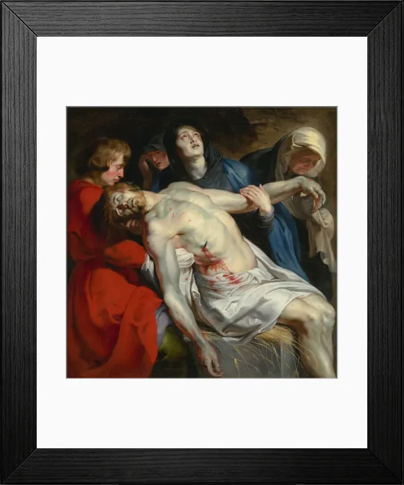 Framed Print : The Entombment of Christ, c. 1612. Artist: Rubens, Pieter Paul (1577-1640) Framed Print : The Entombment of Christ, c. 1612. Artist: Rubens, Pieter Paul (1577-1640)
