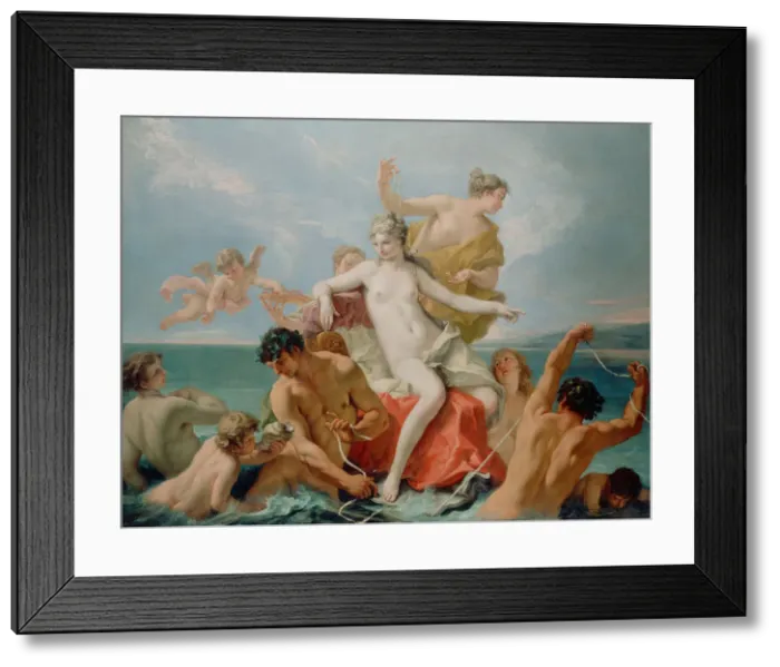 Framed Print : Triumph of the Marine Venus, c. 1713. Artist: Ricci, Sebastiano (1659-1734) Framed Print : Triumph of the Marine Venus, c. 1713. Artist: Ricci, Sebastiano (1659-1734)