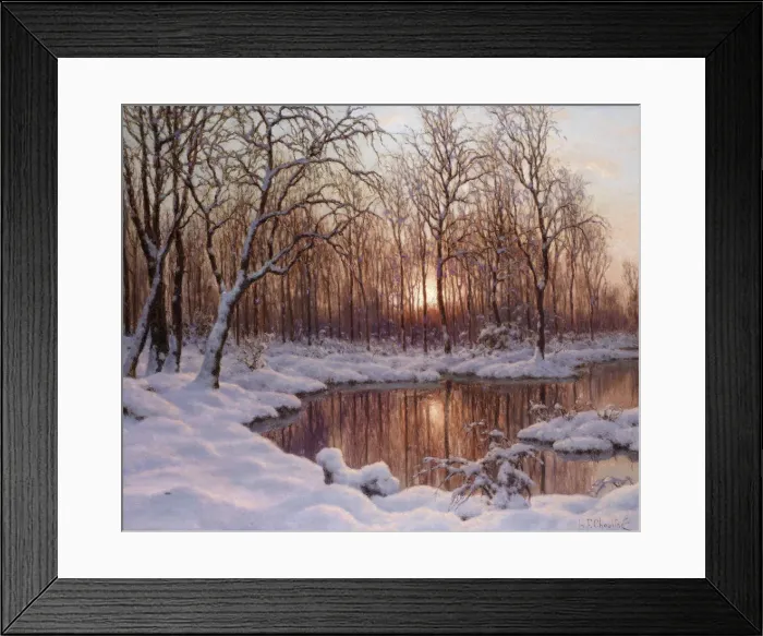 Framed Print : November. Artist: Schultze (Choultse), Ivan Fedorovich (1874-1937) Framed Print : November. Artist: Schultze (Choultse), Ivan Fedorovich (1874-1937)