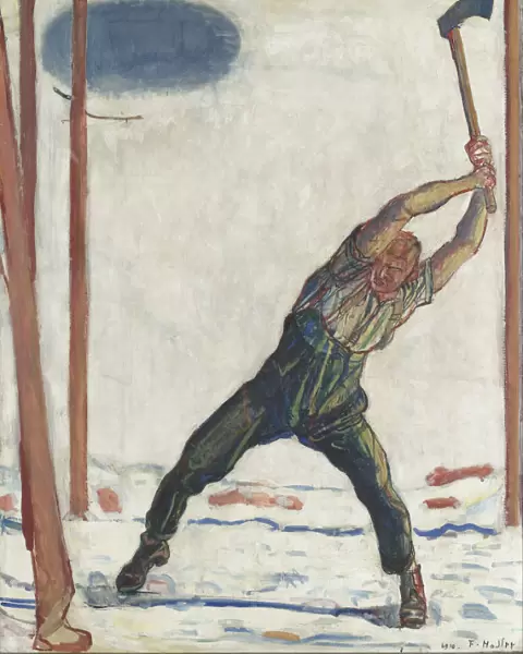The Woodcutter, 1910. Artist: Hodler, Ferdinand (1853-1918)