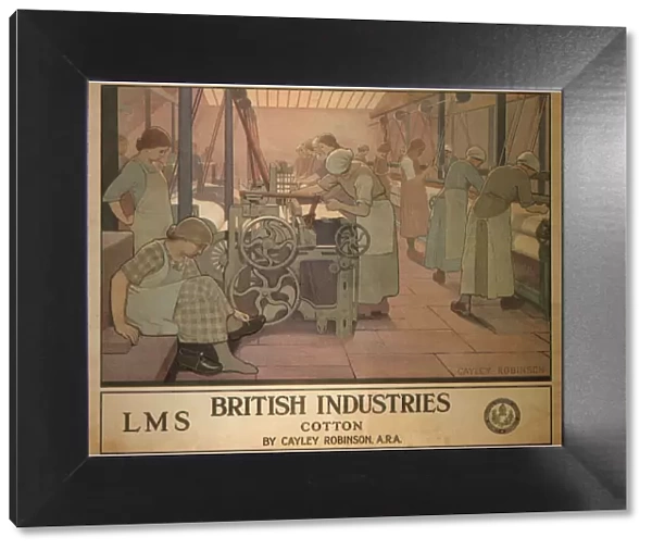 British Industries - Cotton, 1924. Artist: Robinson, Cayley (1862-1927)