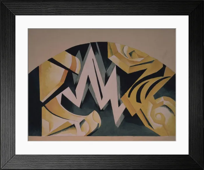 Framed Print : Stage design for the play Romeo and Juliet by W. Shakespeare, 1921. Artist: Exter Framed Print : Stage design for the play Romeo and Juliet by W. Shakespeare, 1921. Artist: Exter