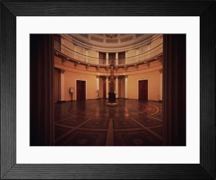 Framed Print : The Rotunda of the Winter Palace, 1830s. Artist: Montferrand, Auguste, de (1786-1858) Framed Print : The Rotunda of the Winter Palace, 1830s. Artist: Montferrand, Auguste, de (1786-1858)