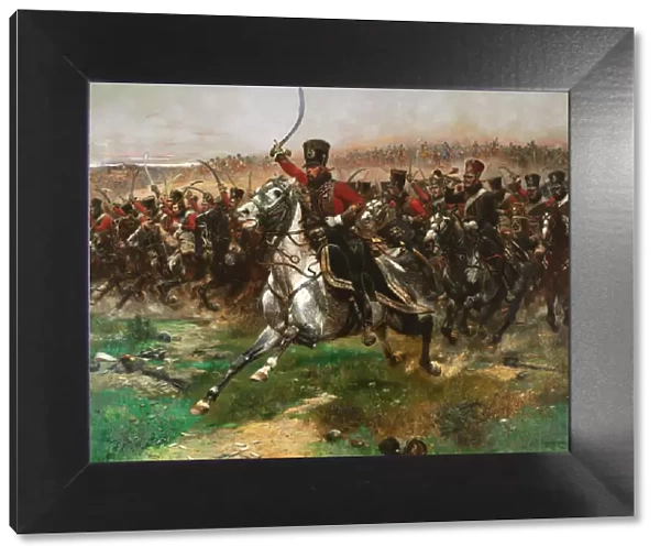 Vive L Empereur (Charge of the 4th Hussars at the battle of Friedland, 14 June 1807), 1891