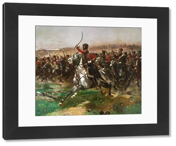 Vive L Empereur (Charge of the 4th Hussars at the battle of Friedland, 14 June 1807), 1891