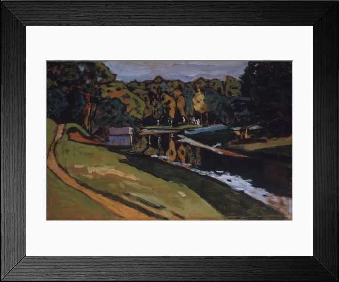 Framed Print : Autumn. Artist: Kandinsky, Wassily Vasilyevich (1866-1944) Framed Print : Autumn. Artist: Kandinsky, Wassily Vasilyevich (1866-1944)