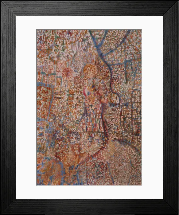 Framed Print : The Formula of Spring, 1927. Artist: Filonov, Pavel Nikolayevich (1883-1941)