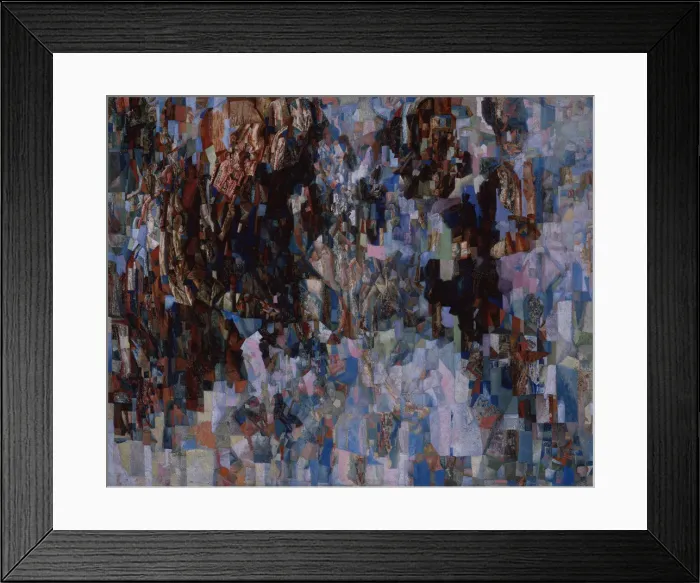 Framed Print : White picture, 1919. Artist: Filonov, Pavel Nikolayevich (1883-1941) Framed Print : White picture, 1919. Artist: Filonov, Pavel Nikolayevich (1883-1941)