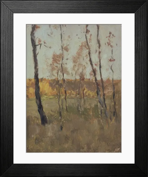 Framed Print : Autumn, 1896. Artist: Levitan, Isaak Ilyich (1860-1900) Framed Print : Autumn, 1896. Artist: Levitan, Isaak Ilyich (1860-1900)