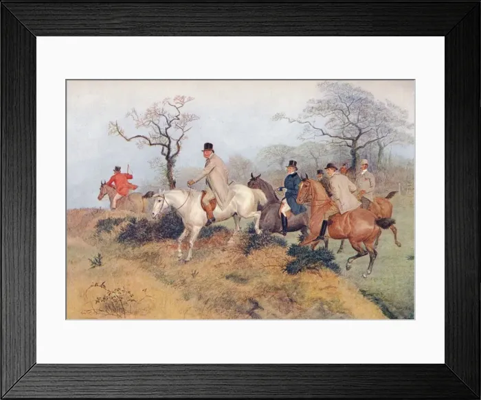 Framed Print : The Last Flight, c1866-1886, (1906). Creator: Randolph Caldecott Framed Print : The Last Flight, c1866-1886, (1906). Creator: Randolph Caldecott