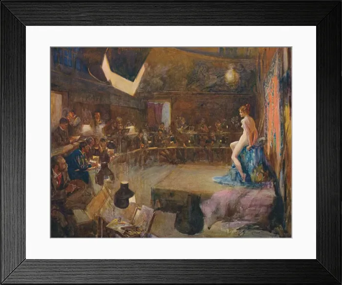 Framed Print : The Art School, c1884-1898, (1906). Creator: John Percival Gulich Framed Print : The Art School, c1884-1898, (1906). Creator: John Percival Gulich