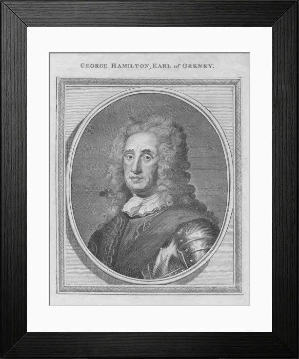 Framed Print : George Hamilton, Earl of Orkney, 1787. Creator: Unknown Framed Print : George Hamilton, Earl of Orkney, 1787. Creator: Unknown
