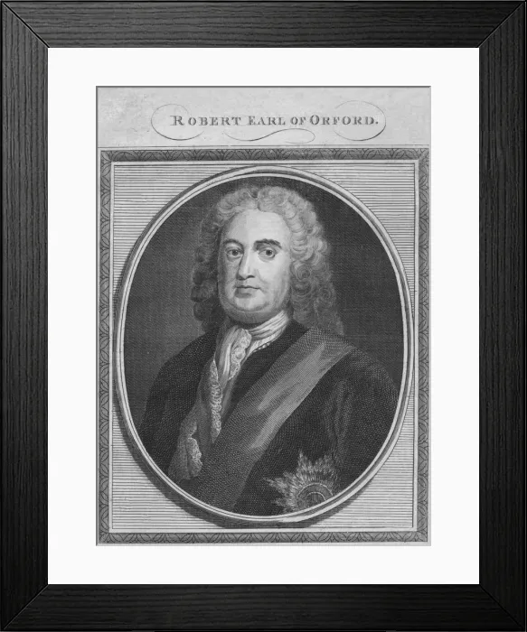 Framed Print : Robert Earl of Orford, 1785. Creator: Unknown Framed Print : Robert Earl of Orford, 1785. Creator: Unknown
