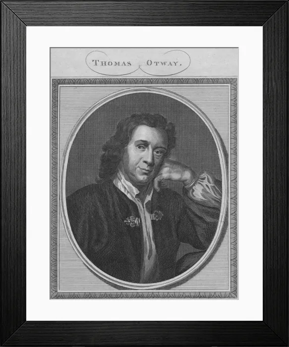 Framed Print : Thomas Otway, 1785. Creator: Unknown Framed Print : Thomas Otway, 1785. Creator: Unknown