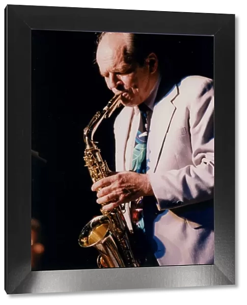 John Dankworth, Brecon Jazz Festival, Wales, 1995. Creator: Brian Foskett