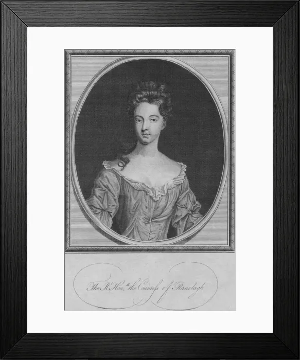 Framed Print : The Right Honourable the Countess of Ranelagh, 1786. Creator: Unknown Framed Print : The Right Honourable the Countess of Ranelagh, 1786. Creator: Unknown