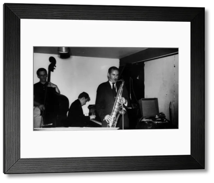 Framed Print : Ronnie Scott, The Old Place, Gerrard Street, London, 1959. Creator: Brian Foskett Framed Print : Ronnie Scott, The Old Place, Gerrard Street, London, 1959. Creator: Brian Foskett