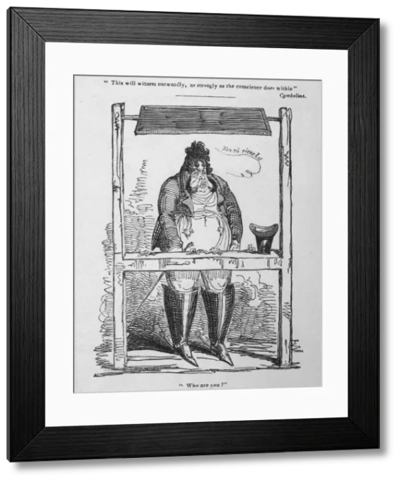 Framed Print : This will witness outwardly, as strongly as the conscience does within, Cymbeline, c1820 Framed Print : This will witness outwardly, as strongly as the conscience does within, Cymbeline, c1820